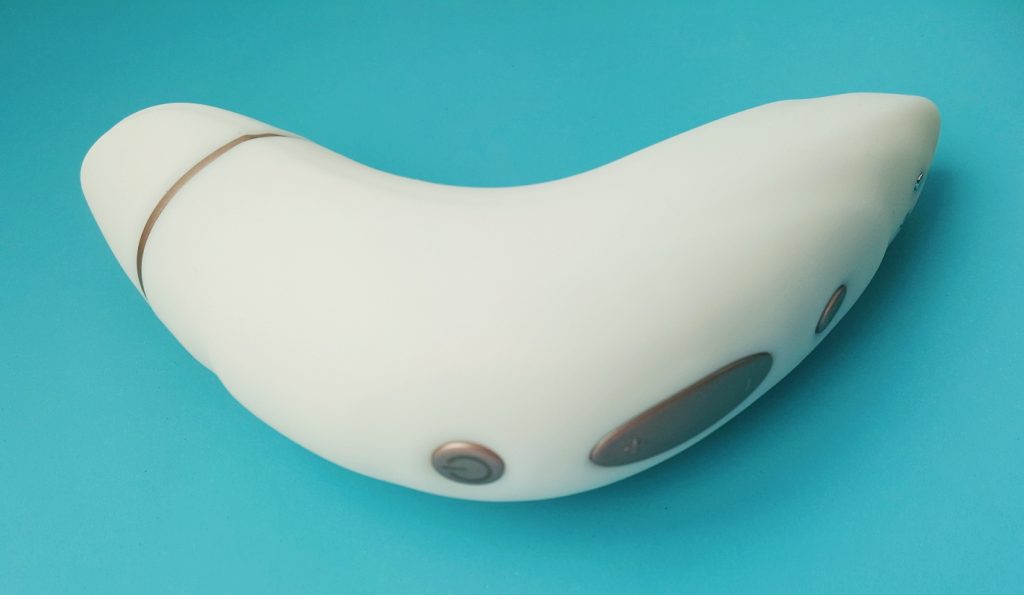 Close up image of the Doc Johnson Kink Pulse Ultimate 4 Motor Vibrator External Prongs.